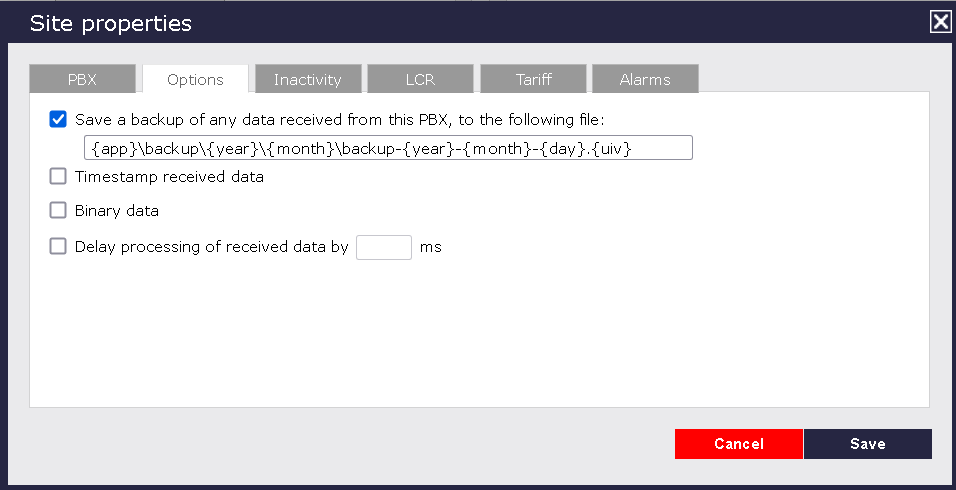 TIM Plus PBX backup options