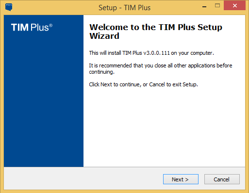 install wizard