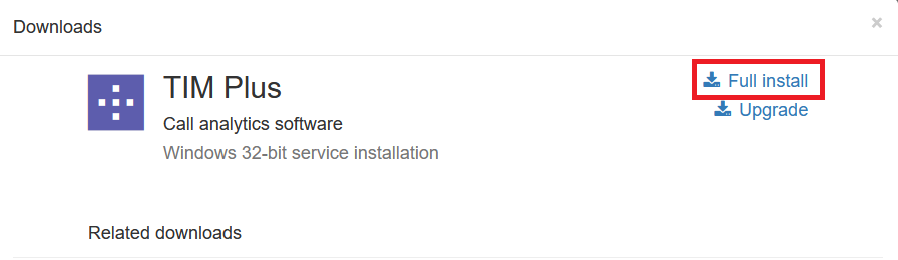 full install package