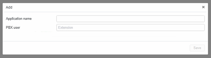 Server to server application screen 2